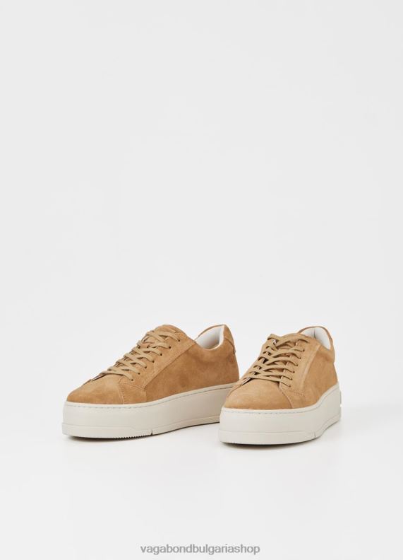 бг Vagabond Жени маратонки judy жълт велур 082J2179 обувки