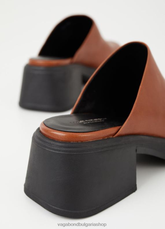 бг Vagabond Жени дора мулета кафява кожа 082J2124 обувки