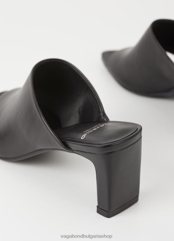 бг Vagabond Жени сандали Луиза Черна кожа 082J277 обувки