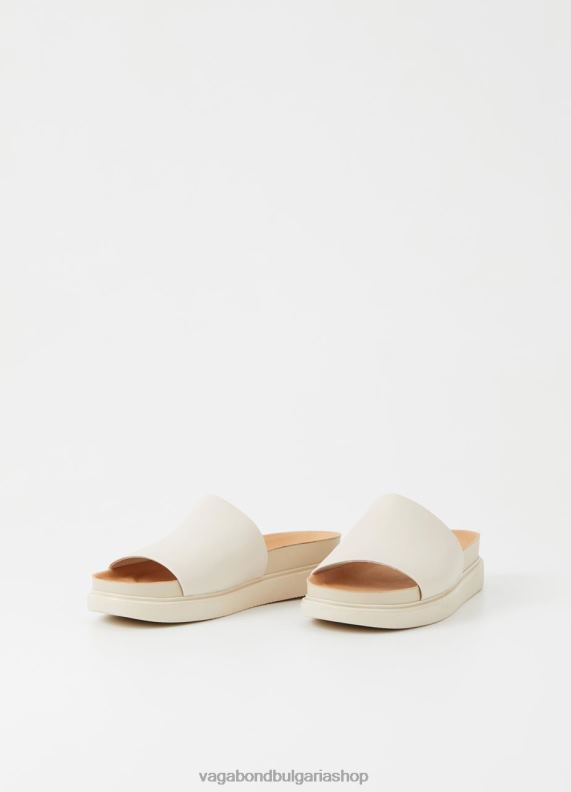 бг Vagabond Жени сандали ерин мръсно бяла кожа 082J281 обувки