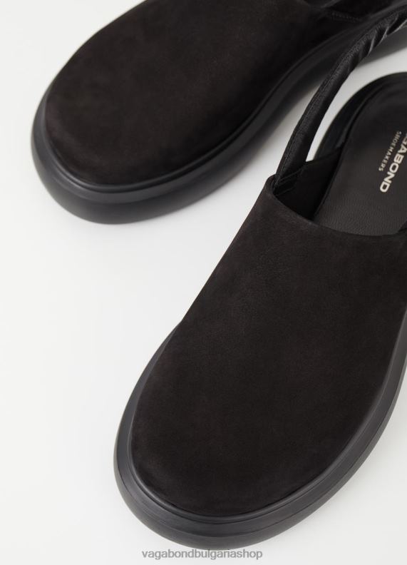 бг Vagabond Жени blenda сандали черен набук 082J244 обувки