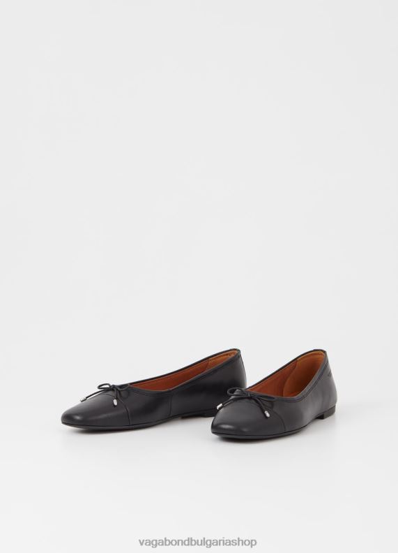 бг Vagabond Жени jolin обувки Черна кожа 082J21 обувки