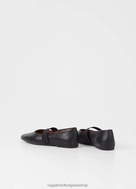 бг Vagabond Жени jolin обувки Черна кожа 082J212 обувки