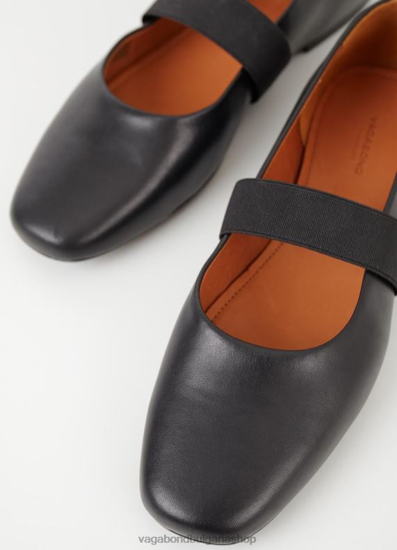 бг Vagabond Жени jolin обувки Черна кожа 082J212 обувки