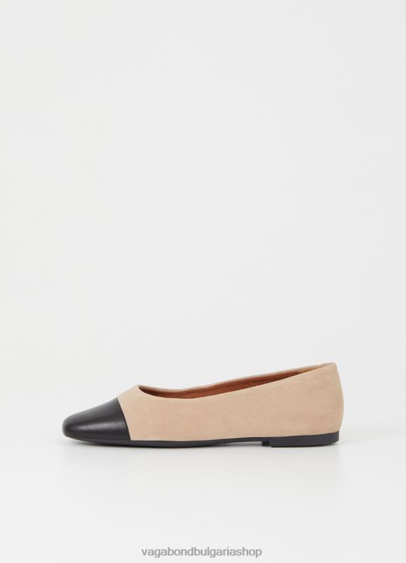 бг Vagabond Жени jolin обувки бежов велур/кожа 082J26 обувки