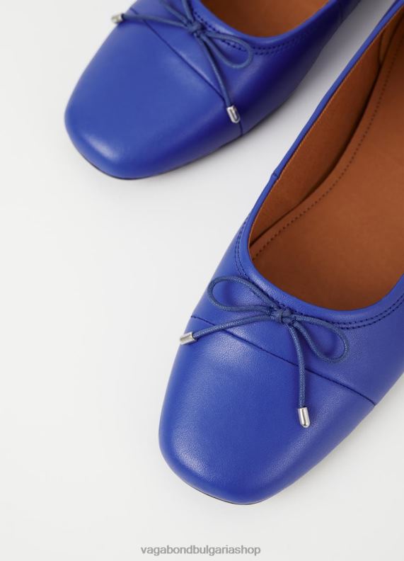 бг Vagabond Жени jolin обувки синя кожа 082J210 обувки