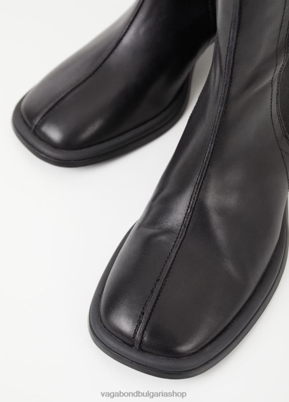 бг Vagabond Жени анси ботуши Черна кожа 082J2198 обувки