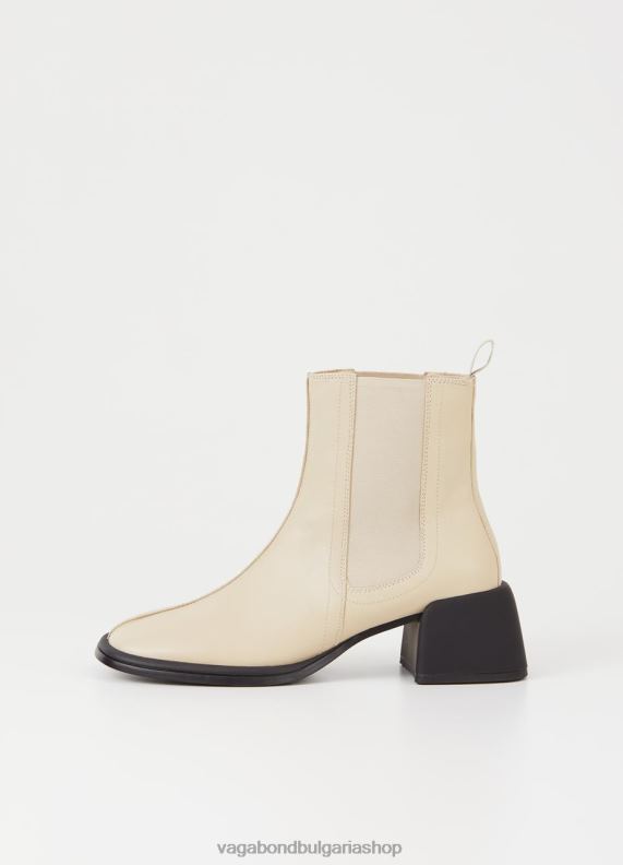 бг Vagabond Жени анси ботуши бежова кожа 082J2199 обувки