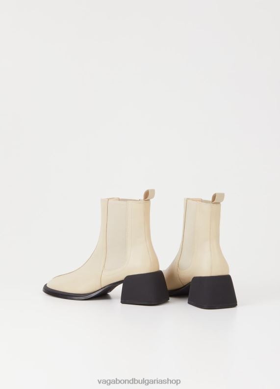 бг Vagabond Жени анси ботуши бежова кожа 082J2199 обувки