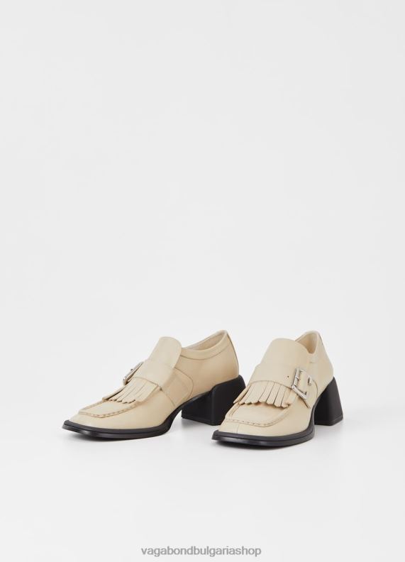 бг Vagabond Жени анси мокасина бежова кожа 082J2139 обувки