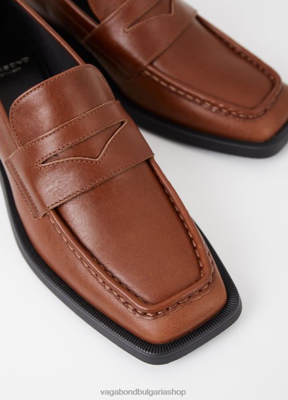 бг Vagabond Жени бланка мокасина кафява кожа 082J2141 обувки