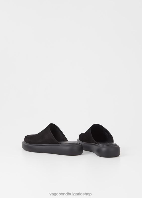 бг Vagabond Жени бленда мулета черен набук 082J2120 обувки