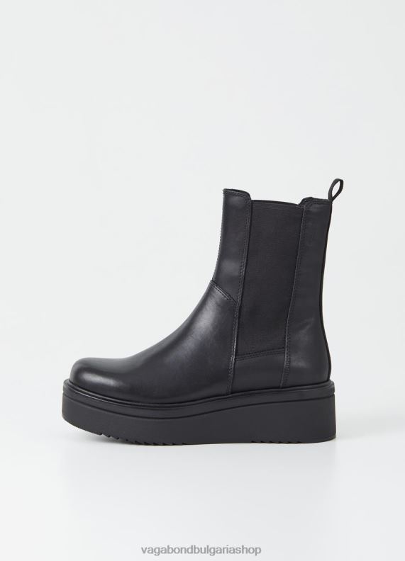 бг Vagabond Жени ботуши тара Черна кожа 082J2229 обувки