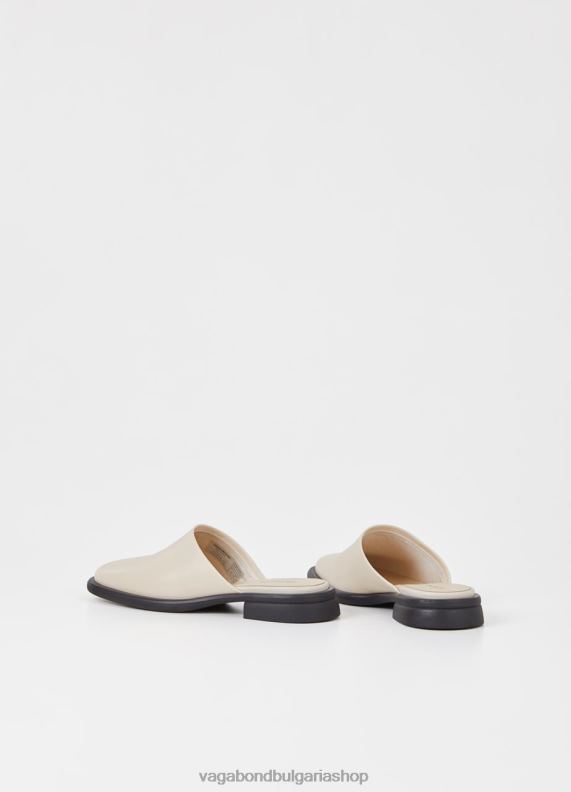 бг Vagabond Жени брити мулета мръсно бяла кожа 082J2116 обувки