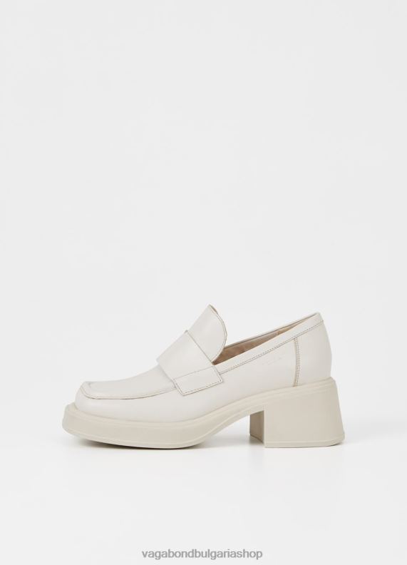 бг Vagabond Жени дора мокасина мръсно бяла кожа 082J2152 обувки