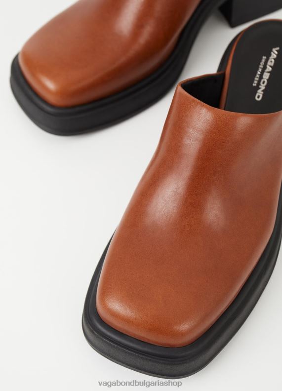 бг Vagabond Жени дора мулета кафява кожа 082J2124 обувки