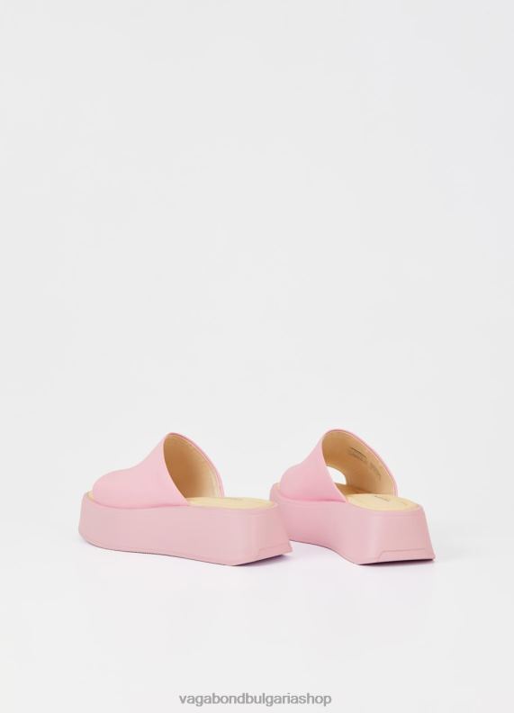 бг Vagabond Жени кортни сандали розова кожа 082J265 обувки