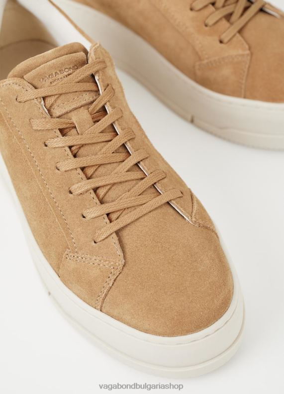 бг Vagabond Жени маратонки judy жълт велур 082J2179 обувки