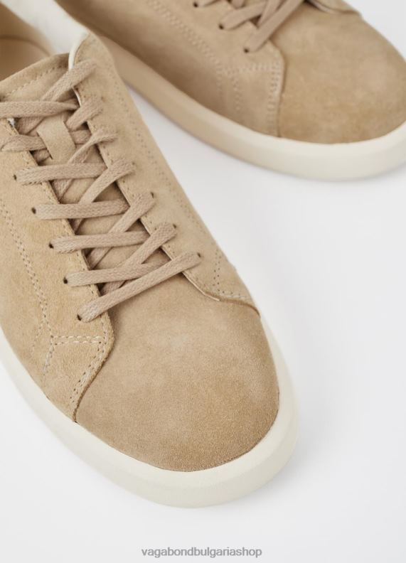бг Vagabond Жени маратонки майя бежов велур 082J2165 обувки