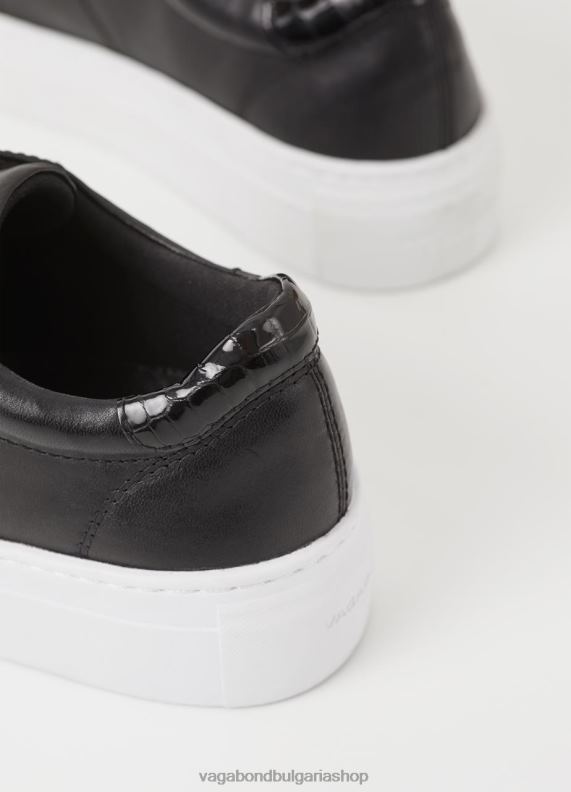 бг Vagabond Жени маратонки на платформа zoe Черна кожа 082J2185 обувки