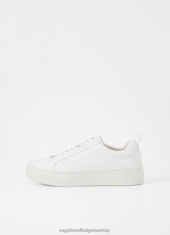 бг Vagabond Жени маратонки на платформа zoe бяла кожа 082J2178 обувки