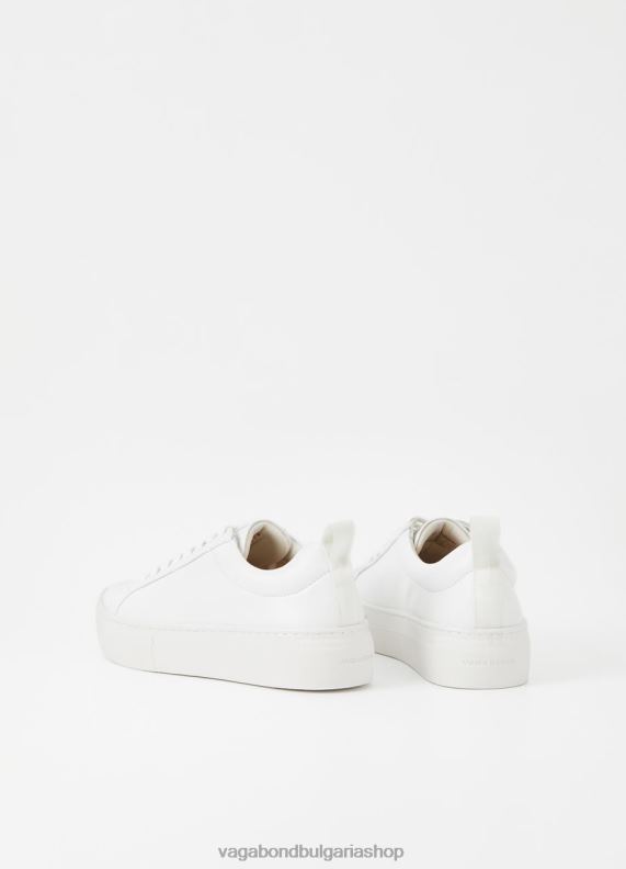 бг Vagabond Жени маратонки на платформа zoe бяла кожа 082J2178 обувки