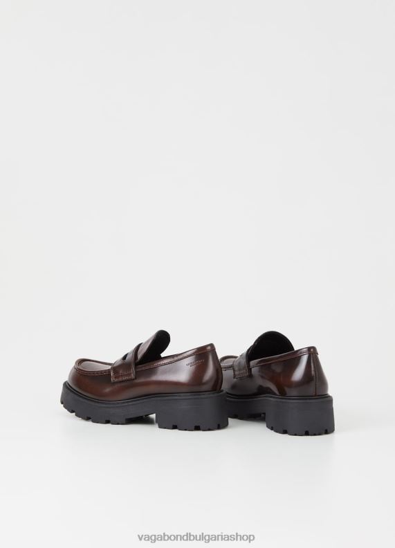 бг Vagabond Жени мокасина cosmo 20 кафява полирана кожа 082J2163 обувки