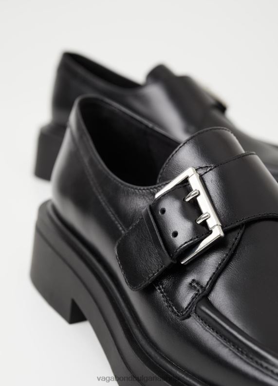 бг Vagabond Жени мокасина ейра Черна кожа 082J2150 обувки