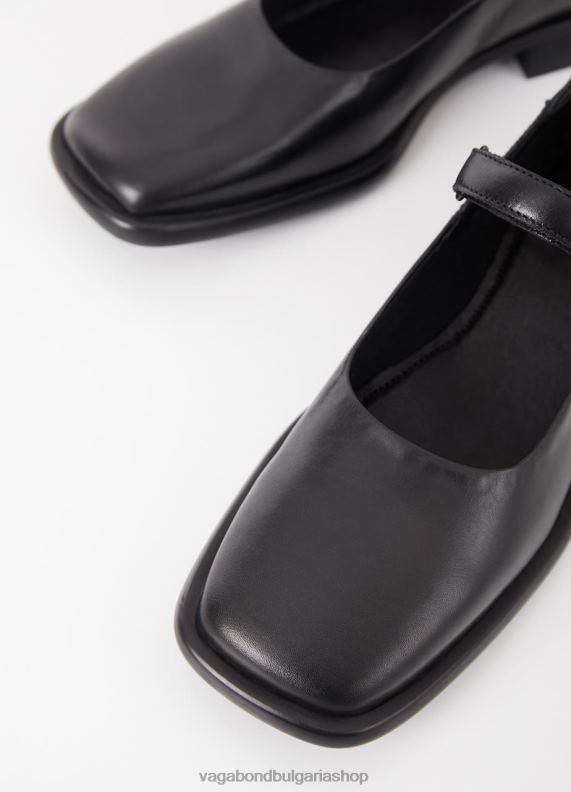 бг Vagabond Жени обувки brittie Черна кожа 082J2194 обувки