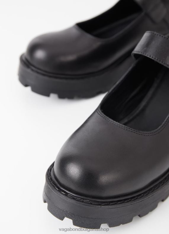 бг Vagabond Жени обувки cosmo 20 Черна кожа 082J292 обувки