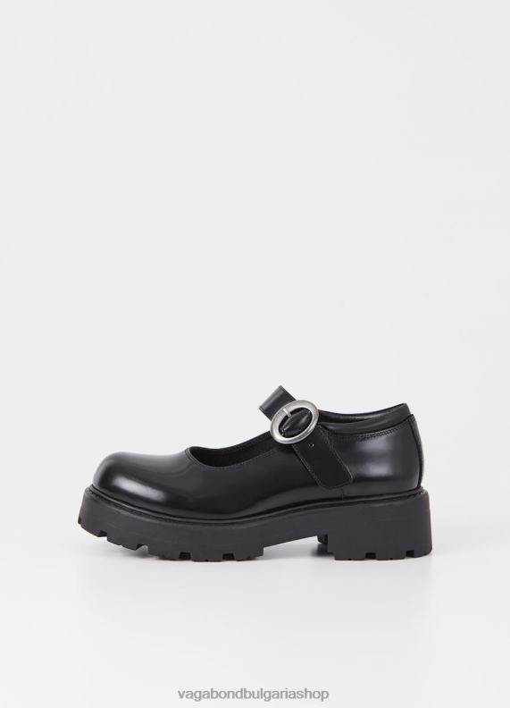 бг Vagabond Жени обувки cosmo 20 черна полирана кожа 082J2103 обувки