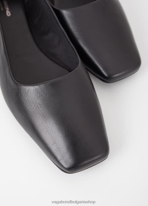 бг Vagabond Жени обувки delia Черна кожа 082J211 обувки