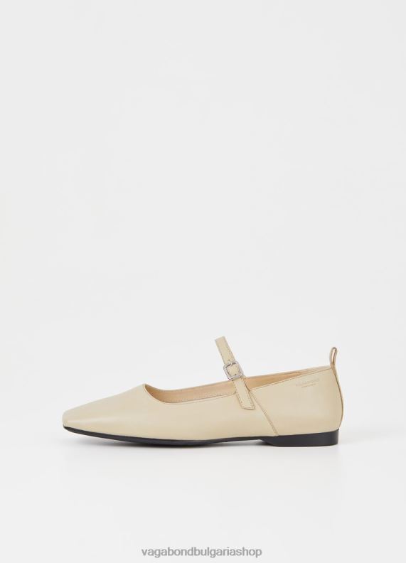бг Vagabond Жени обувки delia бежова кожа 082J217 обувки