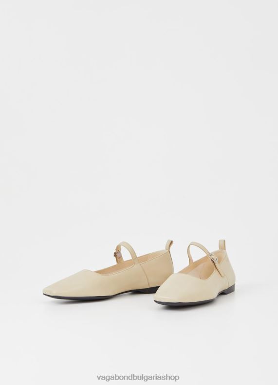 бг Vagabond Жени обувки delia бежова кожа 082J217 обувки