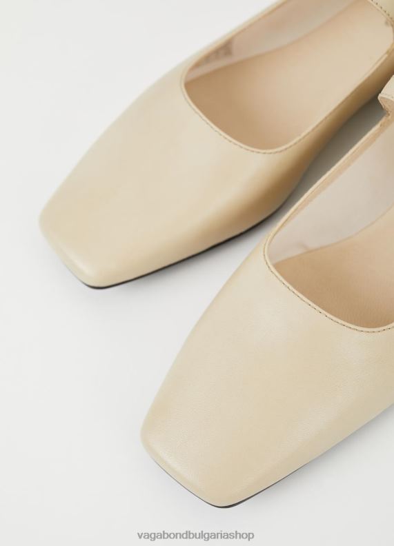 бг Vagabond Жени обувки delia бежова кожа 082J217 обувки