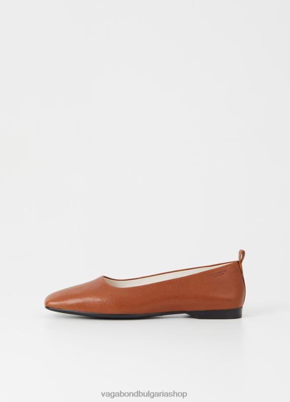 бг Vagabond Жени обувки delia кафява кожа 082J214 обувки