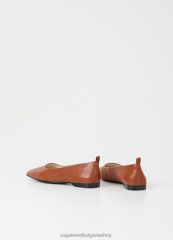 бг Vagabond Жени обувки delia кафява кожа 082J214 обувки