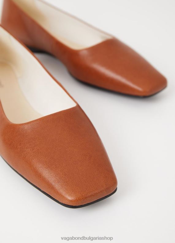 бг Vagabond Жени обувки delia кафява кожа 082J214 обувки