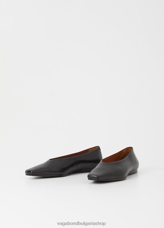 бг Vagabond Жени обувки wioletta Черна кожа 082J213 обувки