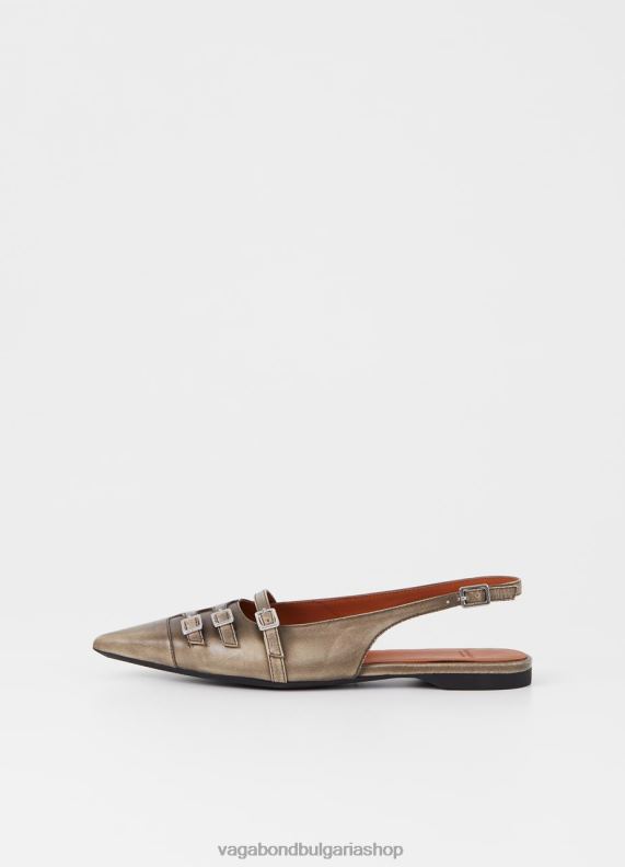 бг Vagabond Жени обувки хермина сива кожа 082J2191 обувки