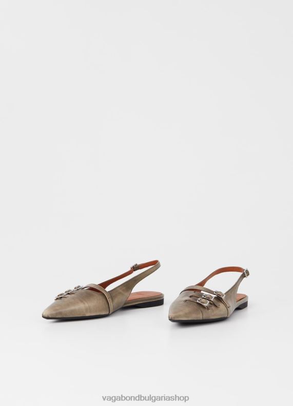 бг Vagabond Жени обувки хермина сива кожа 082J2191 обувки