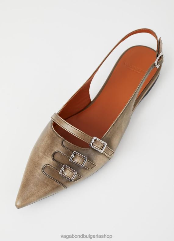 бг Vagabond Жени обувки хермина сива кожа 082J2191 обувки