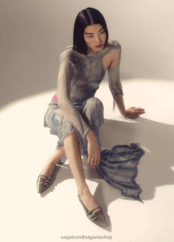 бг Vagabond Жени обувки хермина сива кожа 082J2191 обувки