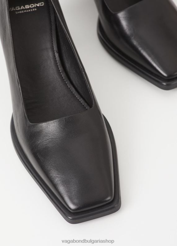 бг Vagabond Жени помпи Hedda Черна кожа 082J2107 обувки