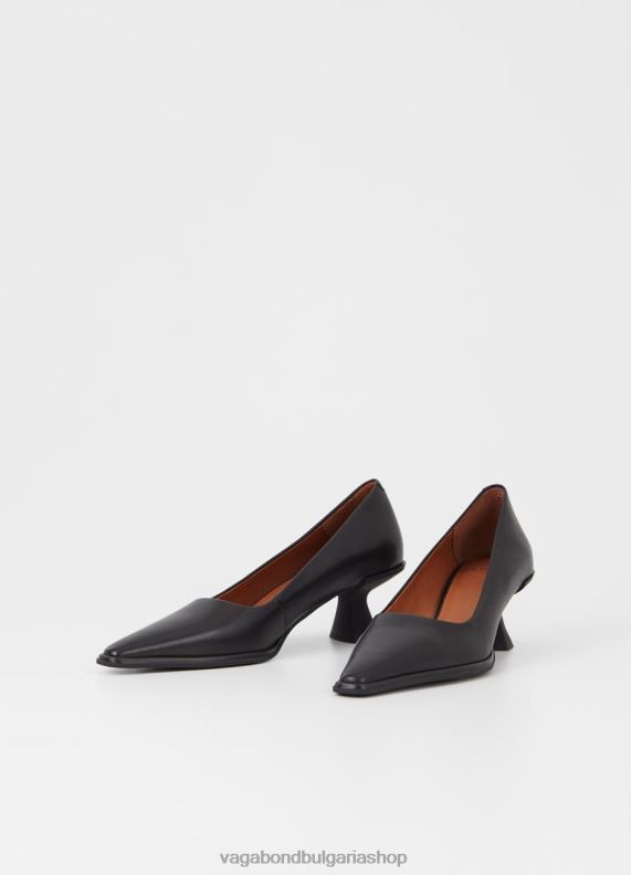 бг Vagabond Жени помпи tilly Черна кожа 082J2104 обувки