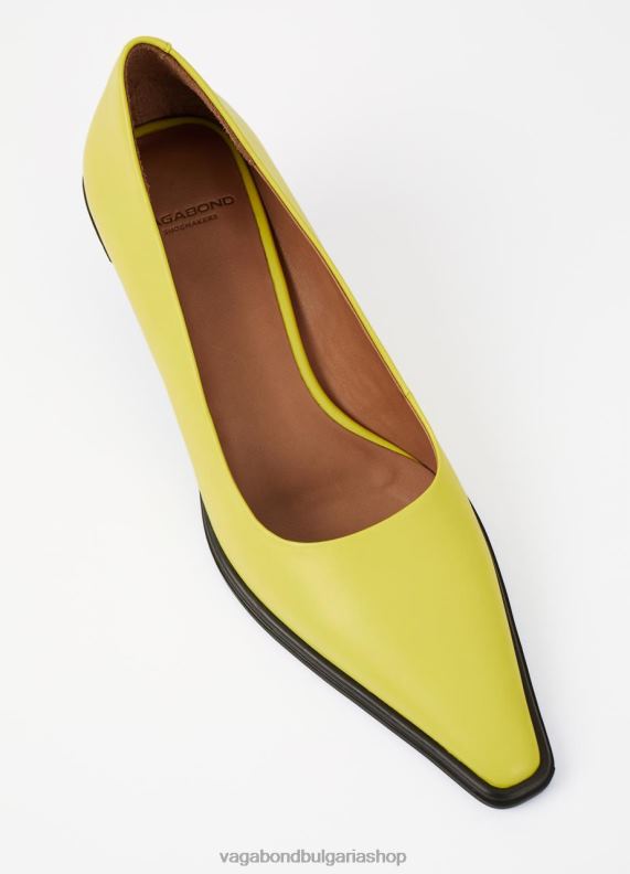 бг Vagabond Жени помпи tilly светло зелена кожа 082J2105 обувки