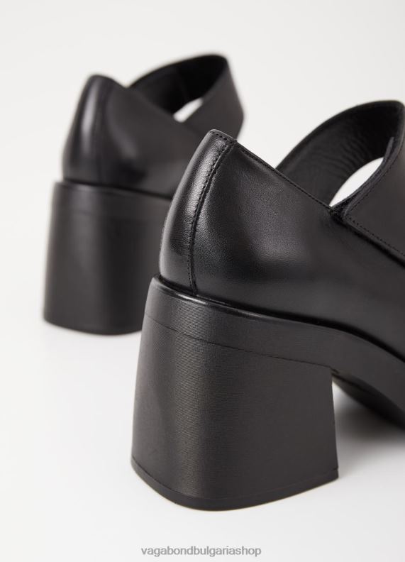 бг Vagabond Жени помпи Брук Черна кожа 082J294 обувки