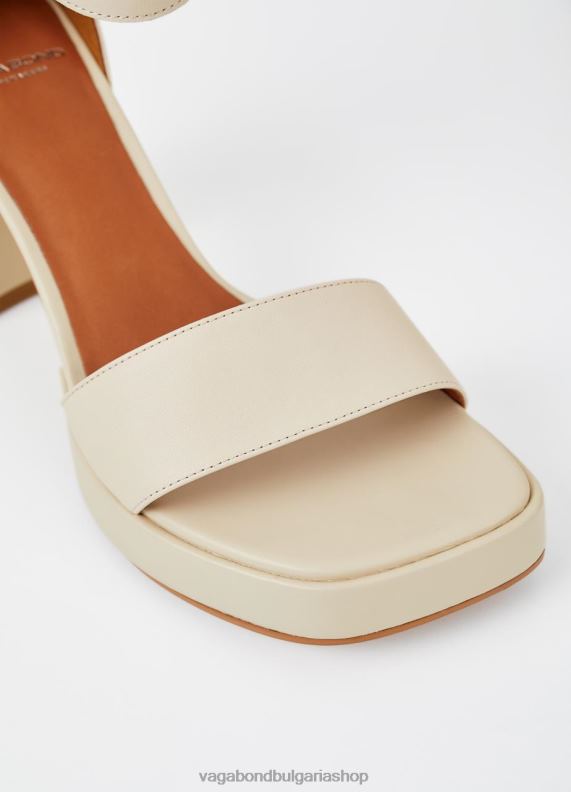 бг Vagabond Жени сандали fiona мръсно бяла кожа 082J236 обувки