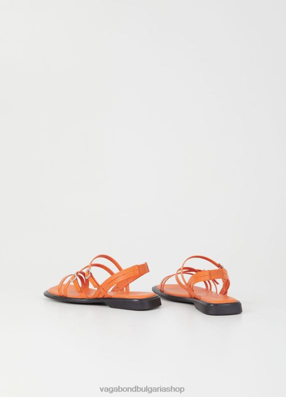 бг Vagabond Жени сандали izzy оранжева кожа 082J227 обувки