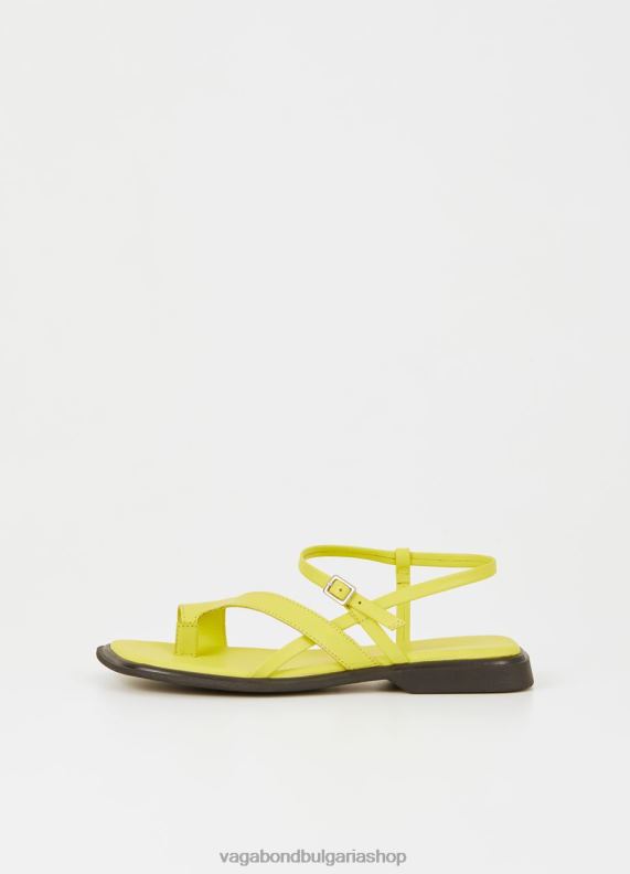 бг Vagabond Жени сандали izzy светло зелена кожа 082J254 обувки